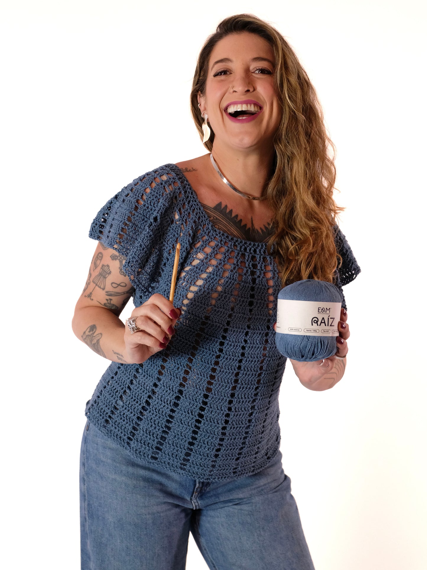 Fio Raíz 011 Azul Jeans