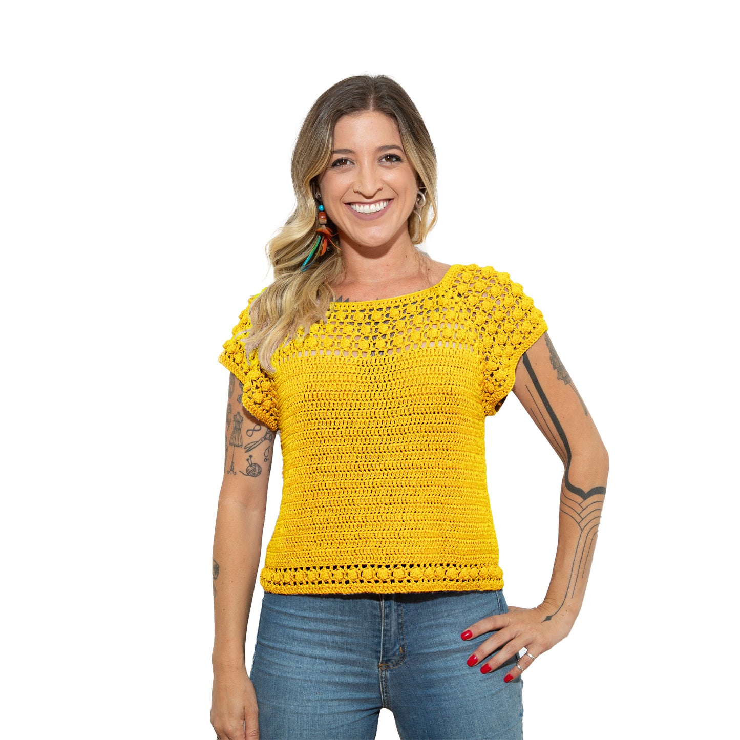 Kit Blusa Pipoca