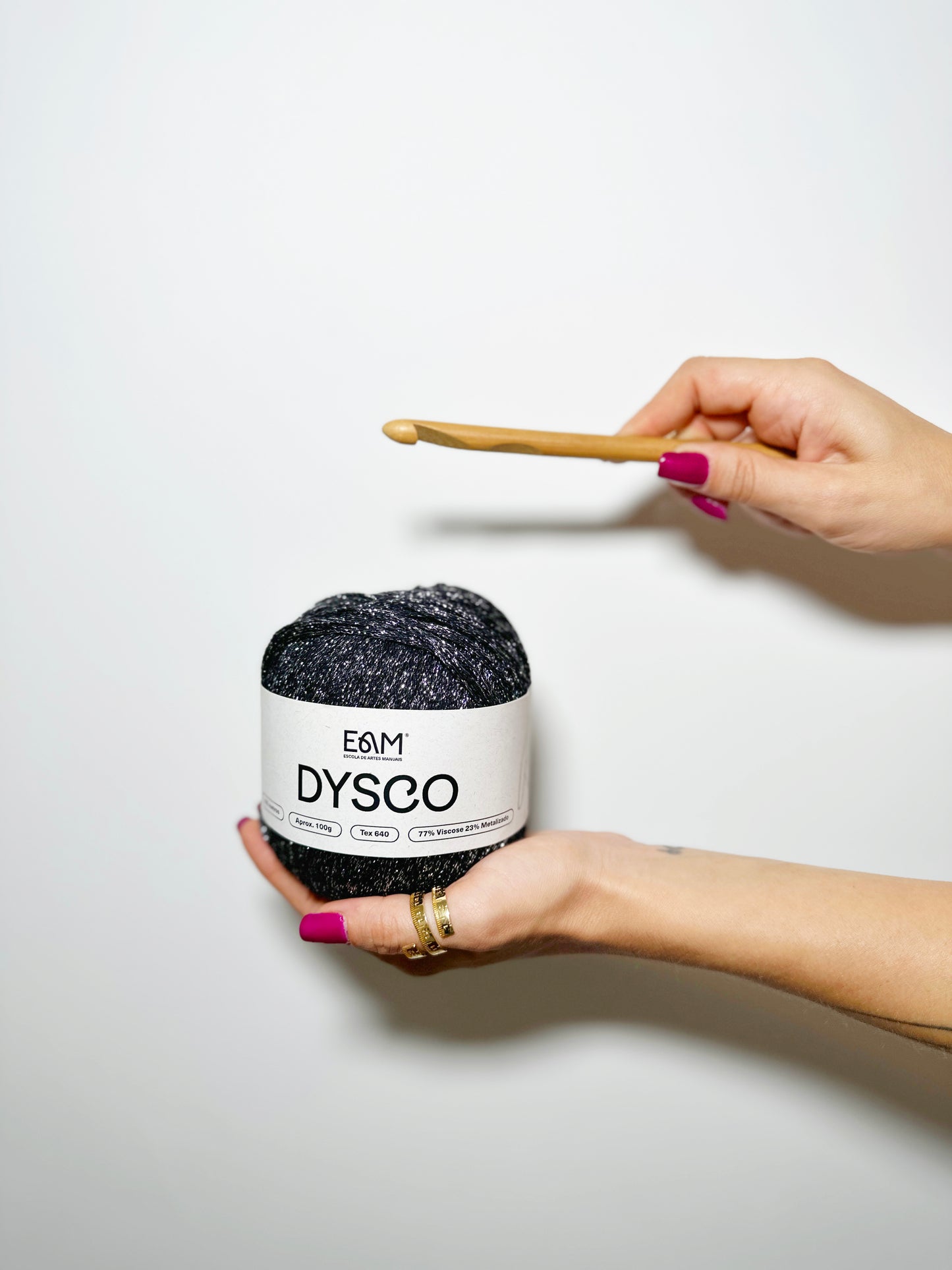 Fio Dysco 05 Preto com Prata