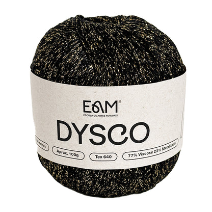 Fio Dysco 06 Preto com Ouro