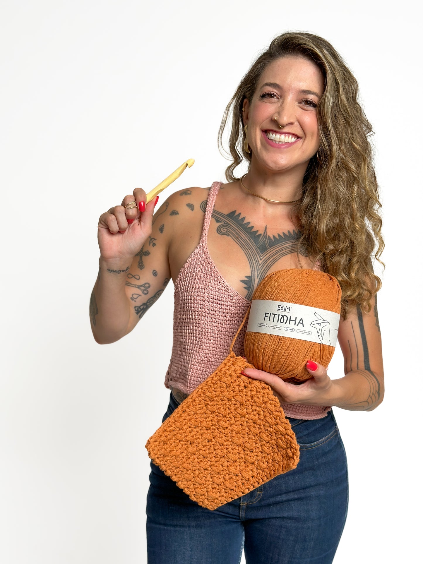 Fio Fitinha 023 Laranja Cenoura