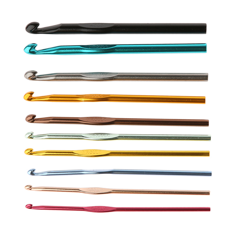 Kit Agulhas de Metal [ 2 / 2,5 / 3 / 3,5 / 4 / 4,5 / 5 / 5,5 / 6 / 6,5 / 7 / 8 / 9 / 10 ]