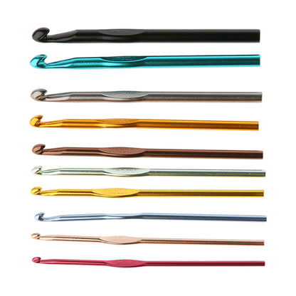 Kit Agulhas de Metal [ 2 / 2,5 / 3 / 3,5 / 4 / 4,5 / 5 / 5,5 / 6 / 6,5 / 7 / 8 / 9 / 10 ]