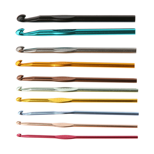 Kit Agulhas de Metal [ 2 / 2,5 / 3 / 3,5 / 4 / 4,5 / 5 / 5,5 / 6 / 6,5 / 7 / 8 / 9 / 10 ]