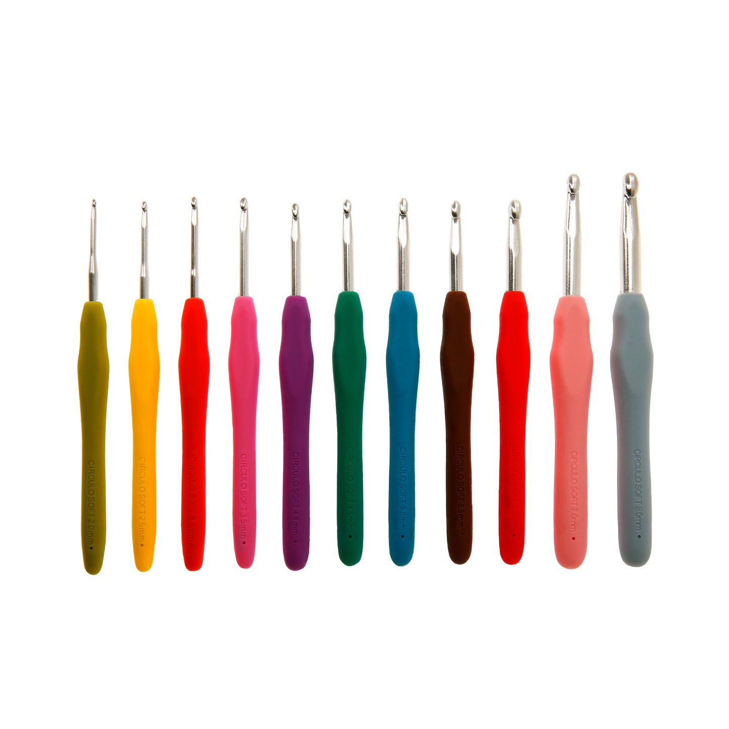 Kit Agulhas Soft [ 2 / 2,5 / 3 / 3,5 / 4 / 4,5 / 5 / 5,5 / 6 / 7 / 8 ]
